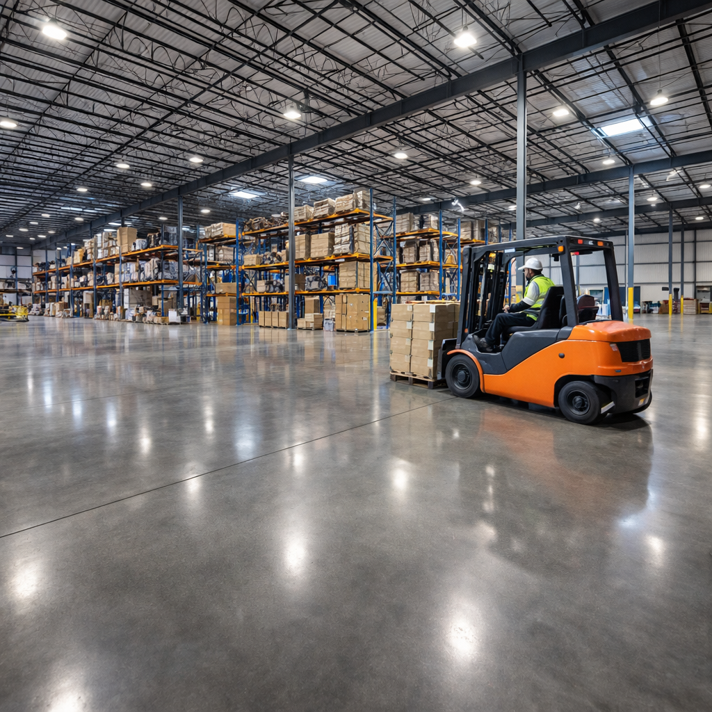 Radier comercial e industrial en Santiago