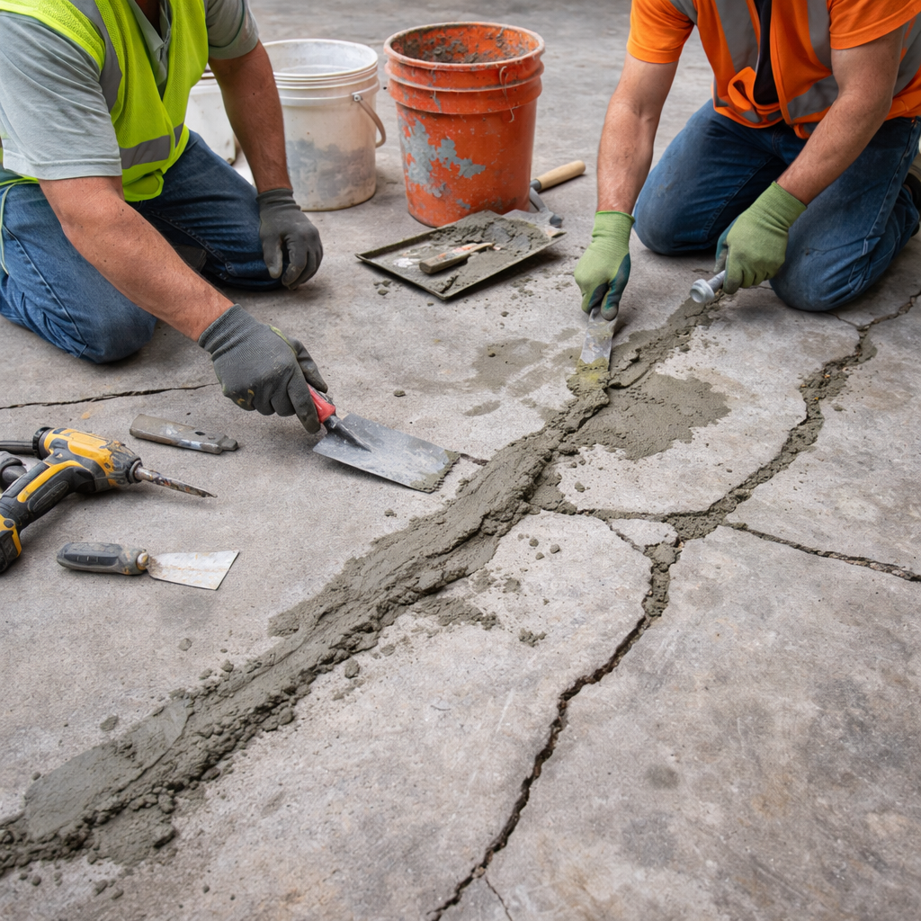 Reparacion de radier en Santiago